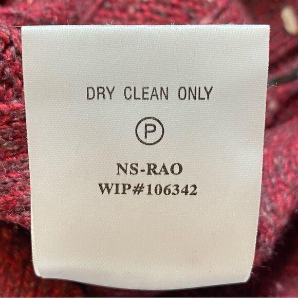 Woolrich 1/4 Zip Wide Ribbed Knit Sweater Size Small - Picture 5 of 12